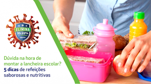 Read more about the article Dúvida na hora de montar a lancheira escolar?  5 dicas de refeições saborosas e nutritivas